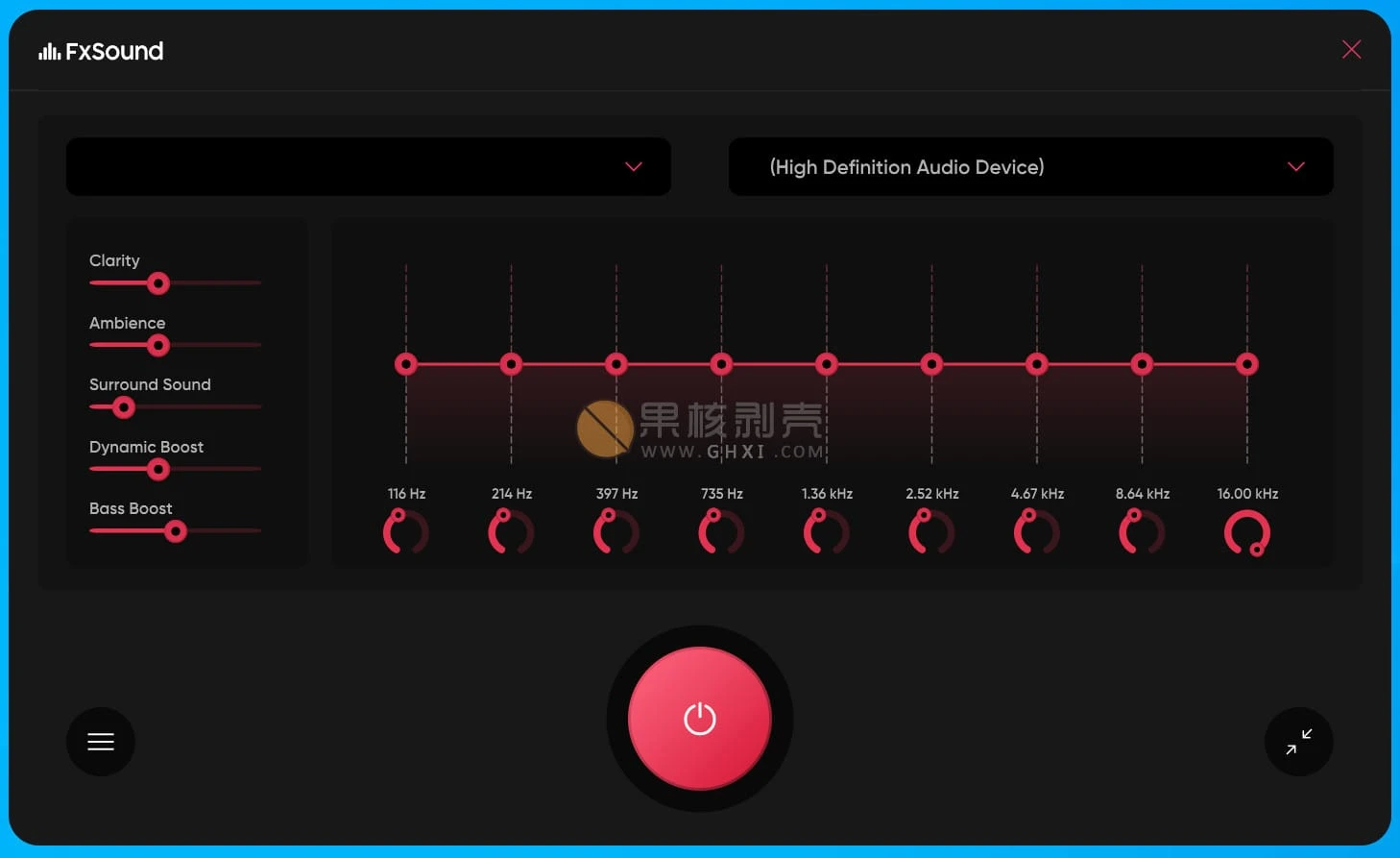 FxSound（音频增强工具） 1.1.22.0 中文免费版-梨子乐分享